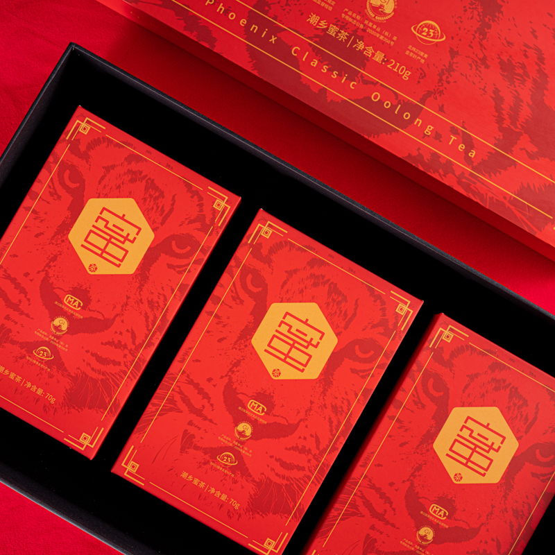 潮乡凤凰单丛虎年大蜜茶礼盒2023（210g）