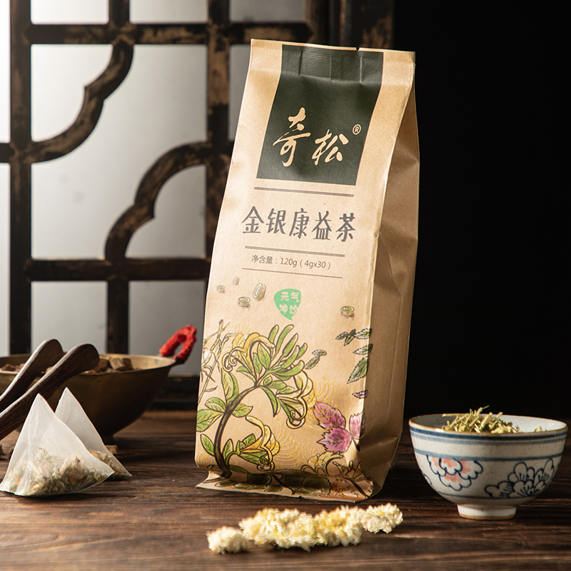 奇松金银康益茶2023（120g）