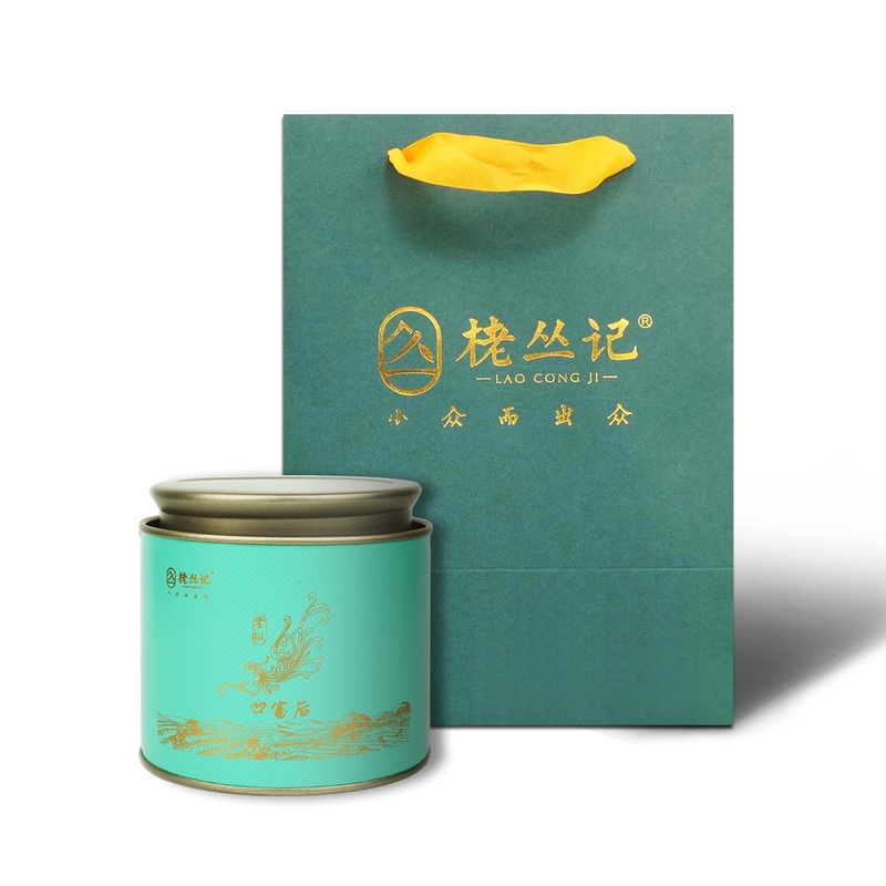 栳丛记凹富后七星老枞系列凤凰单丛精品罐装2023（60g）