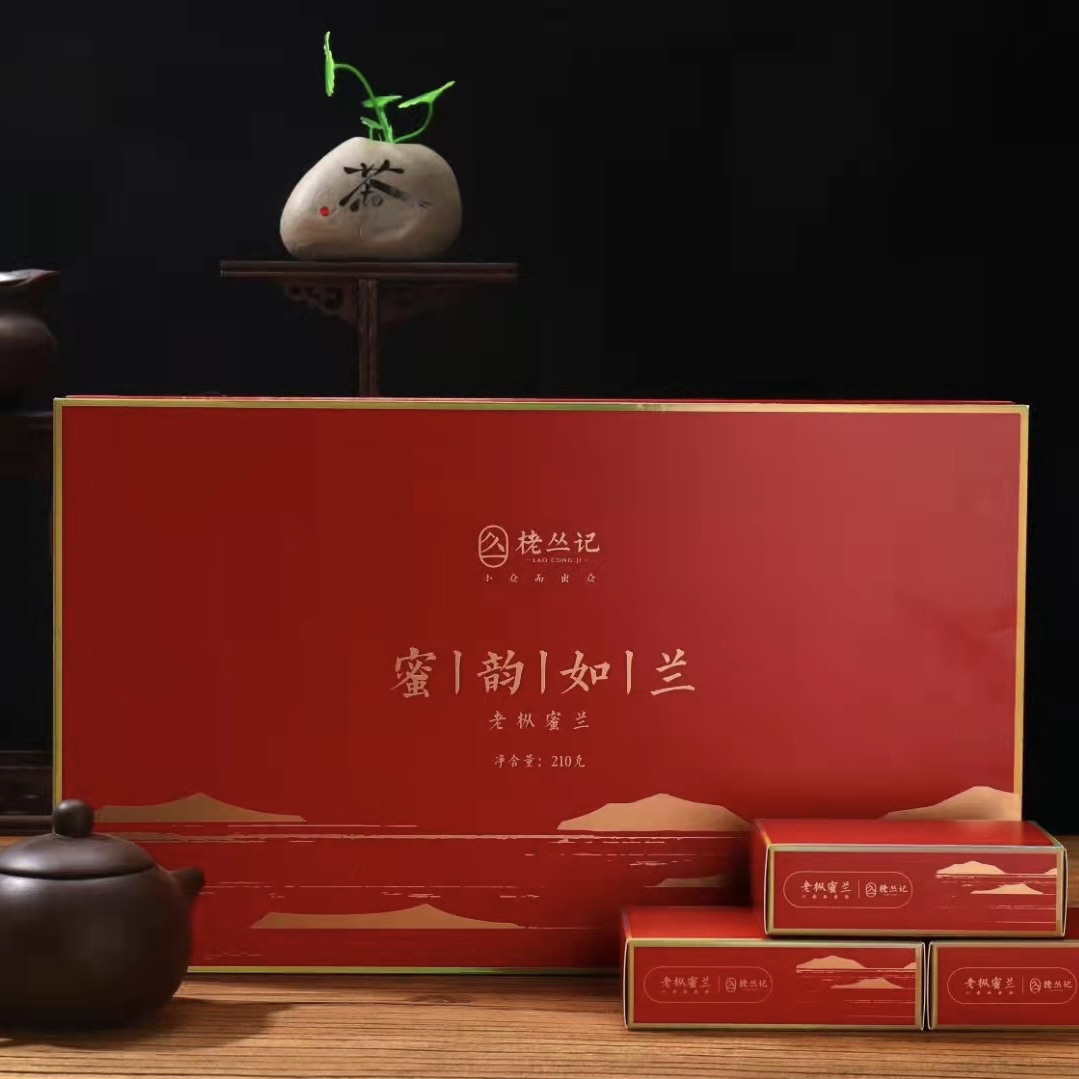 栳丛记蜜韵如兰蜜兰香凤凰单丛礼盒装2024（210g）