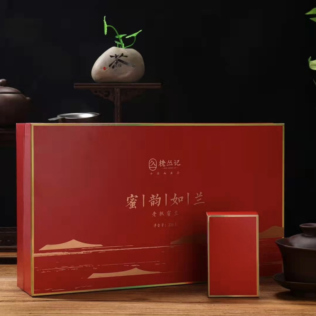 栳丛记蜜韵如兰蜜兰香凤凰单丛礼盒装2024（210g）