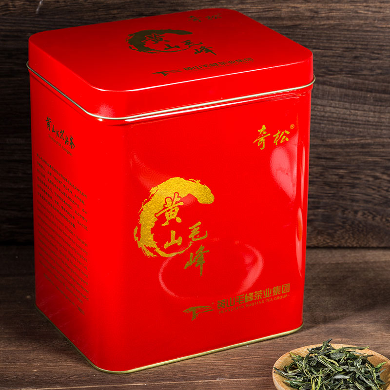 奇松黄山毛峰大红罐2023（250g）