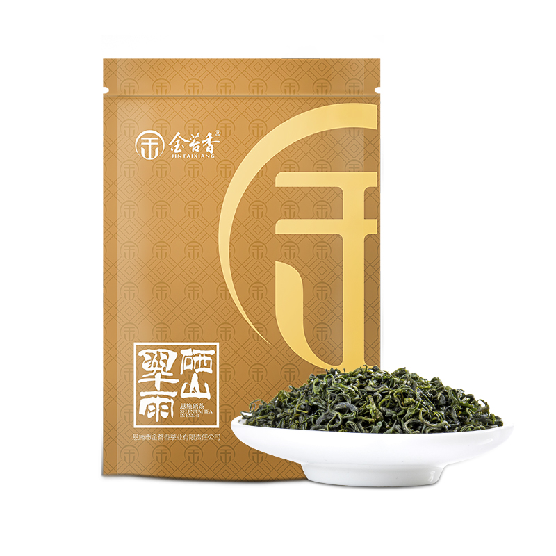 金苔香硒山翠雨 （金色袋装）2023（250g）