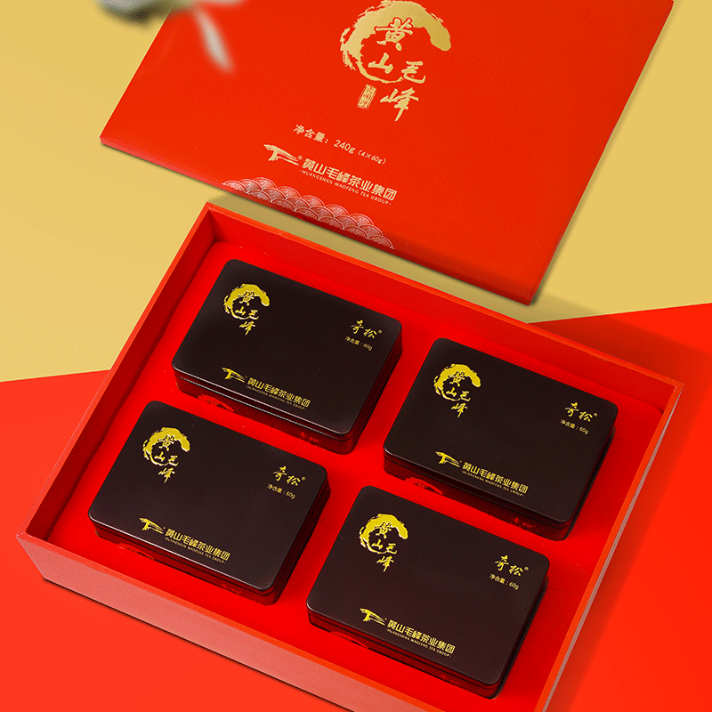 奇松黄山毛峰（光明峰）礼盒2024（240g）